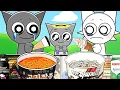 Lagu R.I.P BABY GRAY... Incredibox Sprunki - Convenience Store GRAY WHITE MUKBANG | ASMR | Animation