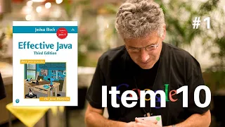 Effective Java By Joshua Bloch Item 10 Obey The General Contract When Overriding Equals Part 1