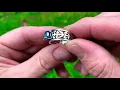James Avery adoree blue topaz ring
