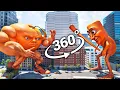 Download Lagu Tung Tung Tung Sahur VS UDIN DIN DIN DUN Fight | VR 360°