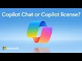 Copilot Chat or Microsoft 365 Copilot license quick comparison