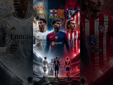 Barcelona Real Madrid Atletico new saison #barcelona #realmadrid #atleticomadrid