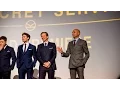 Funny Mark Strong was forgotten at backstage - Kingsman The Secret Service London Premiere