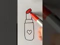 Download Lagu Easy lipstick💄 drawing #youtubeshorts #art #diy #kidsart #kidsvideo #kidstv #youtube #kids #shorts