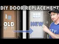 How To Replace An Old Exterior Door With A New Prehung Door