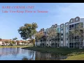 STOP Scrolling Rare Corner Unit in Kings Point Tamarac - Lake View Bonus Room 55 Condo for Sale