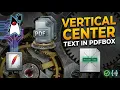 Java PDF Creation 9 How to Align Text Vertically in Center with PDFBox