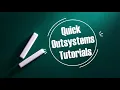 Outsystems Tutorials - Creating And Seeding A Database in Outsystems