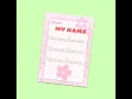 Editable Name Tracing Worksheet