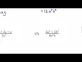 How to Simplify Expressions - multiplication and division