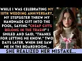 Download Lagu My Stepsister Dumped My Anniversary Present In The Pool. She Had No Idea I Was About To Become He...