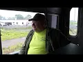 Always a train enthusiast he landed his dream job as an engineer on the railroad