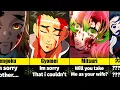Demon Slayer Characters Last Words Vibe Comparison