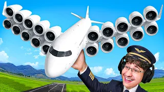 PILOTEI UM AVIÃO COM 9999 TURBINAS...