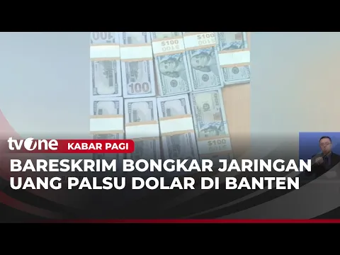 Jaringan Pengedar Uang Palsu Pecahan Dolar Diringkus saat Sedang Makan