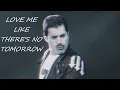 Lagu Freddie Mercury - Love Me Like There's No Tomorrow (Isolated Vocals \u0026 Bass)