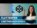 Line Through Effect in Flutter - FlutterPen