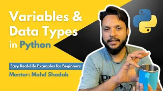Python Basics Variables Data Types Easy Examples for Beginners Hindi
