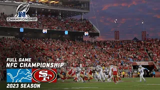 Detroit Lions vs San Fransisco 49ers NFC Championship FULL GAME 2023 NFL Postseason