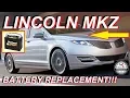 Lincoln MKZ Battery Replacement How To Change A Battery In 2013-2019 2 0L EcoBoost 4 Cylinder Turbo