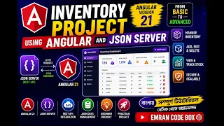 Inventory Project Using Angular and Json Server P-2 Emran Code Box