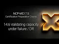 NCP-MCI 7 5 - 14 6 Validating capacity under failure DR