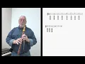 Lesson 1 - Pentatonic Scale on a 6-hole flute in A