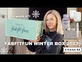FABFITFUN WINTER 2023 UNBOXING what i really think about fabfitfun is it worth it