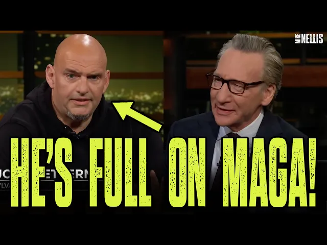 Video: Fetterman and Maher ABANDON DEMS LIVE ON AIR...