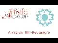Array on Fill - Rectangle