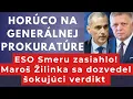Lagu Napätie na Generálnej prokuratúre! Žilinka si vypočul správu, ktorú nečakal #politika #fico #smersd 