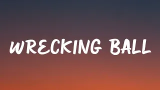miley cyrus wrecking ball lyrics 