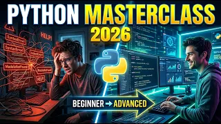 Complete Python Course 2026 From Beginner to Advanced Full Masterclass Advanced Full Course