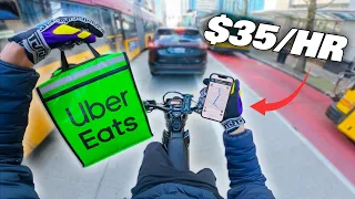 I tried Uber Eats on a Surron Ultra Bee