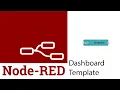 Node-Red Dashboard Template Text Output