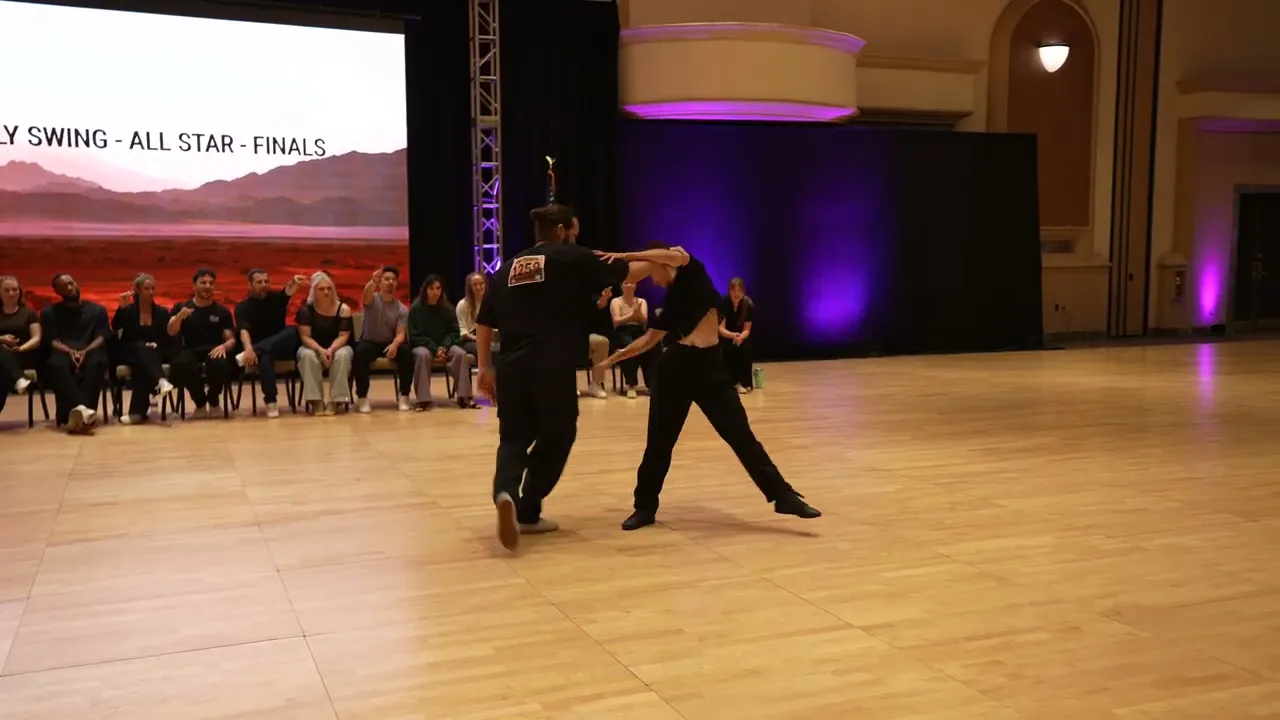Branden Strong and Alexandra Branco - All Stars Strictly Final - Desert City Swing 2025