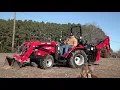 Download Lagu Een taaie boomstronk uitgraven. TYM Tractors