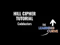 Hill Cipher Tutorial - Codebusters