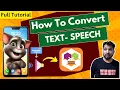 MIT App Inventor Tutorial Text to Speech Component Tutorial Speak Text in Your App