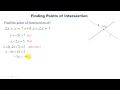 Point Of Intersection