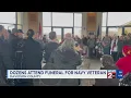 Dozens attend Davidson County funeral for Navy veteran