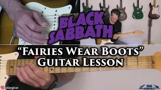 Black Sabbath - Fairies Wear Boots Guitar Lesson (FULL SONG)