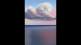 Cloud Study Painting Process