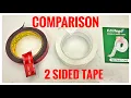 Heavy Duty Double Sided Tape Comparison