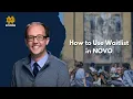 How to Use Waitlist in NOVO