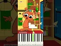 Download Lagu Sprunki Hey, Who’s there? ​⁠@HF_Animation - Piano Tutorial