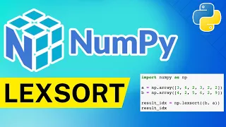 NumPy Lexsort - Indirect Sort
