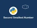 second smallest number in python