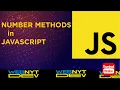 Number Methods javascript beginner tutorial Javascript course for beginners