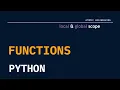 Functions in Python Default Parameters Scope of Variables Return values